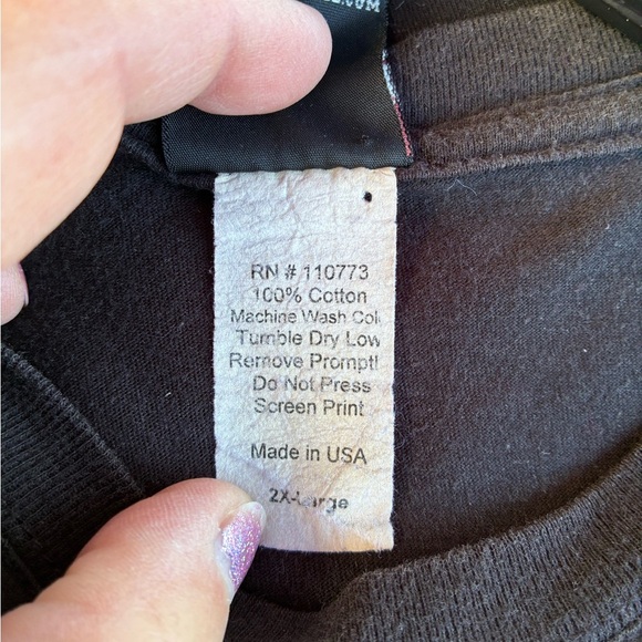 Lucky 13 Los Muertos Skull & Rose Juniors XXL Tee - Picture 5 of 7